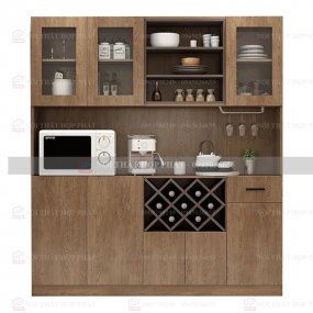 Kệ Bếp Gỗ KBG039 - Tủ Bếp, Tủ Rượu, Tủ Trang Trí Nhà Đẹp